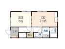 板藤己斐上貸家の間取り画像