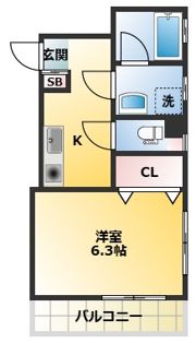Luz（ルース）の間取り画像