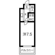 ハイツ丸利の間取り画像