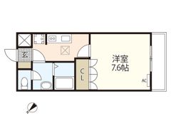 West Side Courtの間取り画像