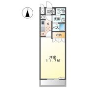 メイプル Aの間取り画像
