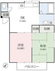 めぐみハイツBの間取り画像