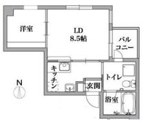 デュオ・グラン梅田東の間取り画像