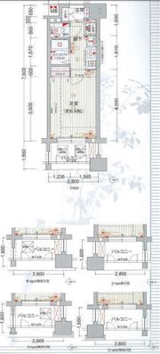 プレサンス桜通り葵の間取り画像