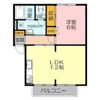 コナハイムB棟の間取り画像