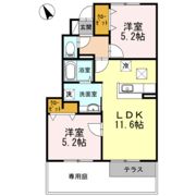 ウイングSHIGENO Ⅰの間取り画像