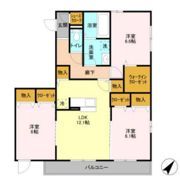 プリムヴェール二の宮の間取り画像