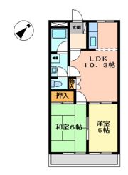 サンコーポならはらの間取り画像