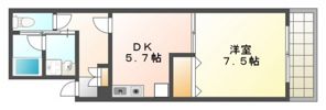 ワセダビルの間取り画像