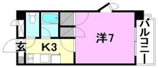 グレースフルハイツの間取り画像