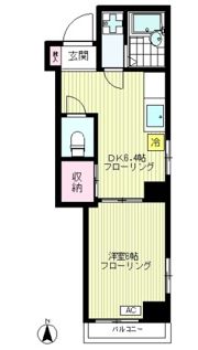 アイヒルズ森下の間取り画像