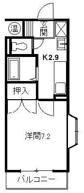 グランドハイツ布橋の間取り画像