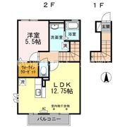 シャルマン楠の間取り画像