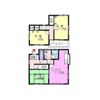 小松貸家Gの間取り画像