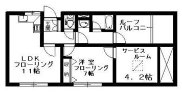 チェリーヒルズ荻窪の間取り画像