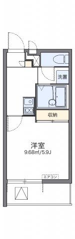 レオパレス悠和の間取り画像