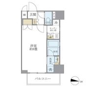 レクシード両国駅前の間取り画像
