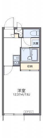 レオパレスひまわりの間取り画像