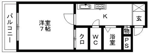 千徳マンション・ヴィラ浄行寺の間取り画像