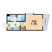 ラセット天神の間取り画像