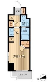 ファインアドレス新御徒町の間取り画像