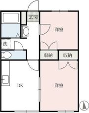 ペーシュCの間取り画像