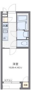 クレイノ壱番館の間取り画像