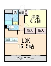 フォーラムノリタケ 2番館の間取り画像