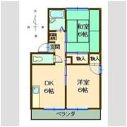 コーポ角ケ谷Cの間取り画像