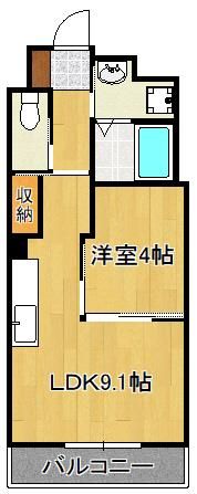 プランタン 伊崎の間取り画像