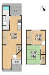 山科区日ノ岡石塚町 貸家の間取り画像