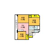 ビレッジハウス伊川2号棟の間取り画像