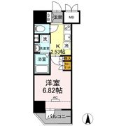 ホウエイコート秋葉原の間取り画像