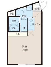 レピュア北千住レジデンスⅡの間取り画像