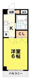 アビテB・Bの間取り画像