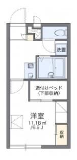 レオパレスHollyの間取り画像