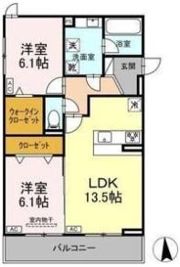 リュッカ鳥神の間取り画像