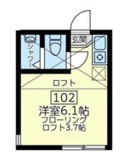 ユナイト金沢八景セシル・パウエルの間取り画像