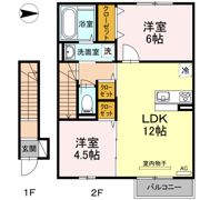 ルーチェ デル ソレの間取り画像