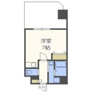 グランパシフィック難波南Ⅱの間取り画像