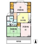 セジュール関谷 A棟の間取り画像