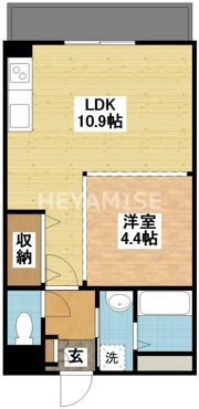 ロイヤルヒル岩松Ⅰの間取り画像