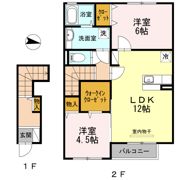 パルティール ハバラの間取り画像