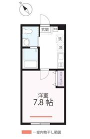 ハーミットクラブハウス山手柏葉ⅡB棟(仮)の間取り画像