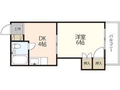 タカスハイツの間取り画像