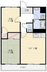 ヴィーブル宮の森北棟の間取り画像