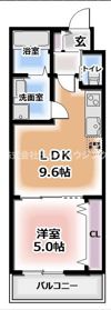セレニティ大池町A棟の間取り画像