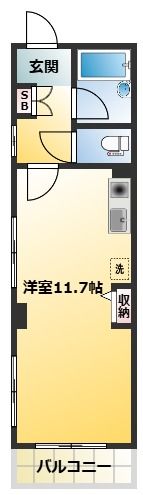 本田ビルの間取り画像