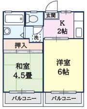メゾンSIMAの間取り画像