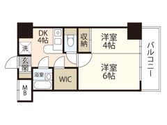 ラポール中島の間取り画像